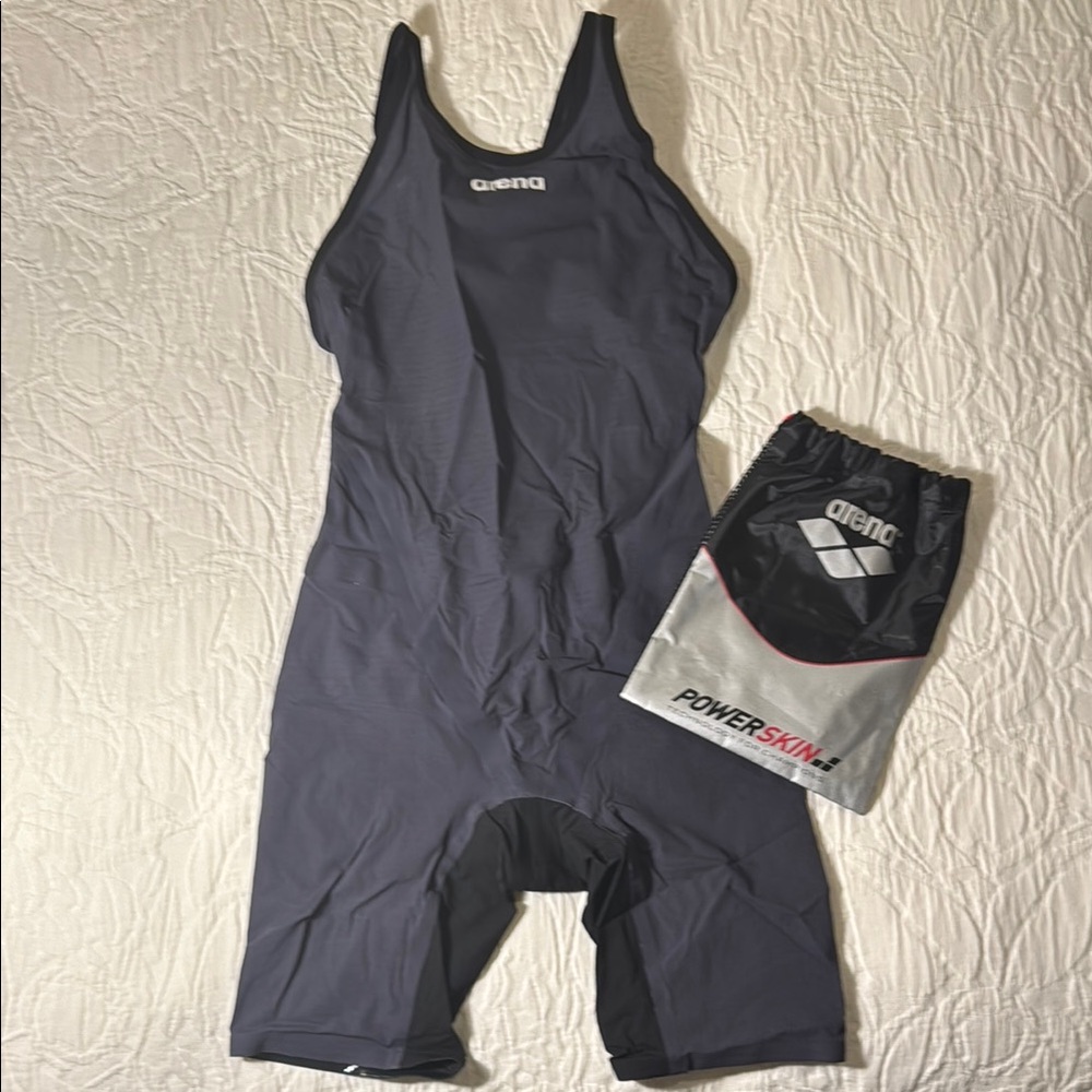 Arena Carbon Flex VX open back black/grey - size 32